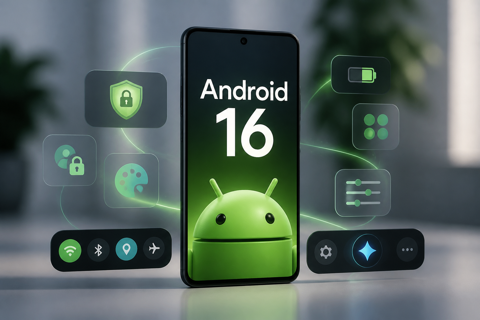Android 16 aplicado a smartphones