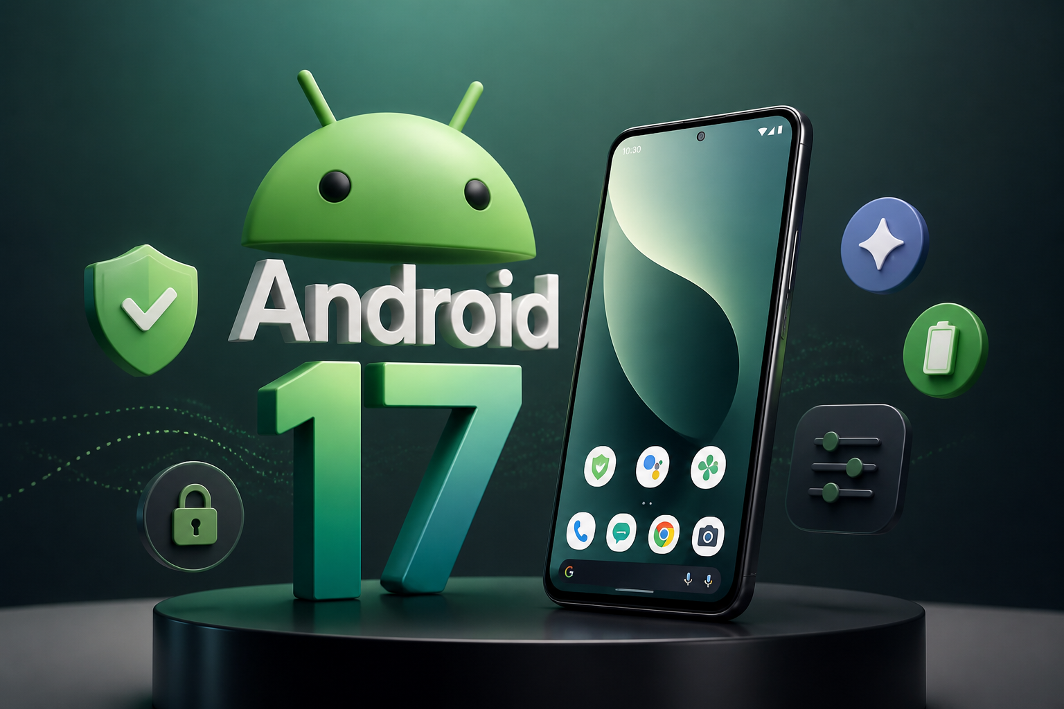 Android 17 aplicado a smartphones