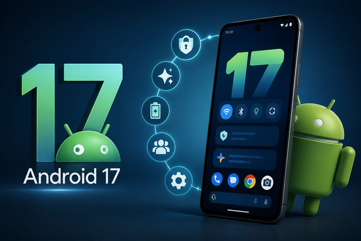 Android 17 aplicado a smartphones
