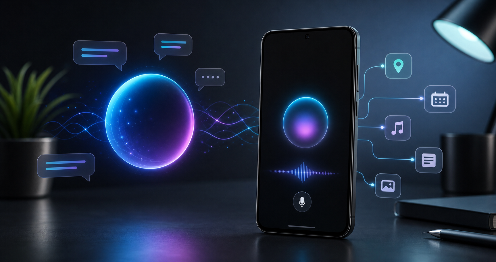 Imagem ilustrativa original sobre Gemini Live e IA no Android