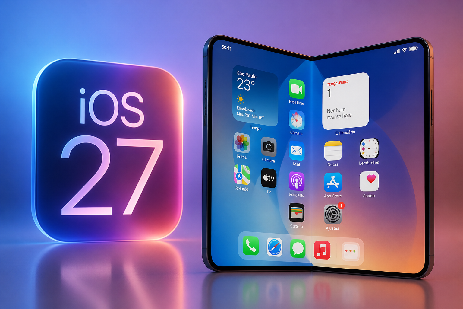 Imagem destacada sobre iOS 27
