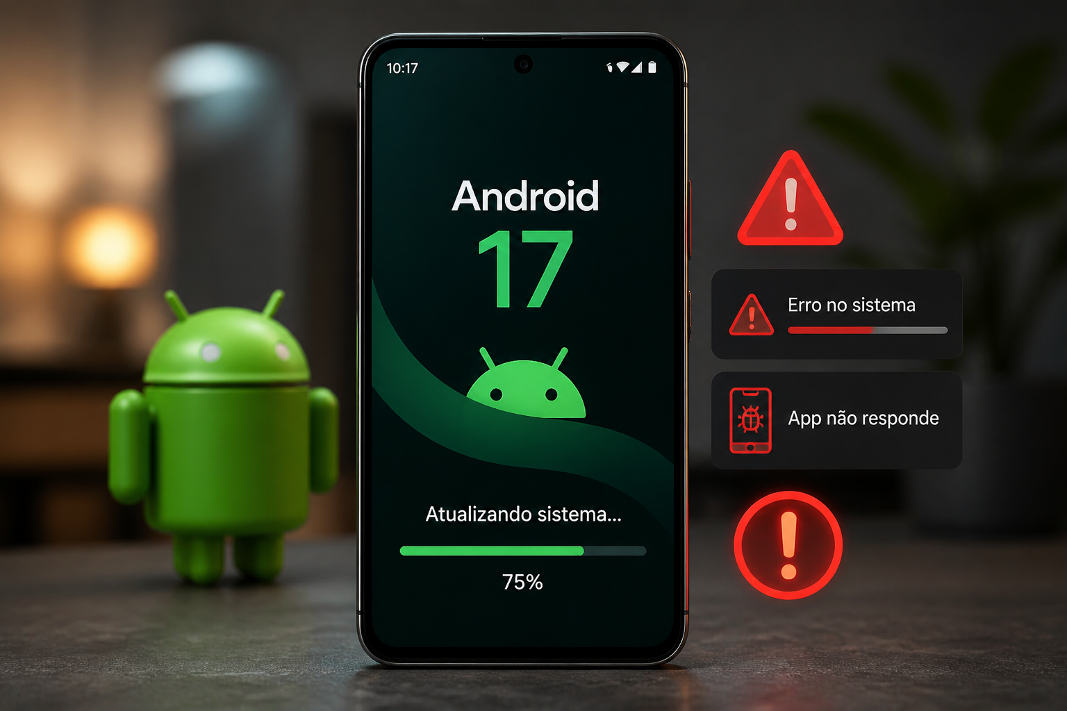 Android 17 aplicado a smartphones