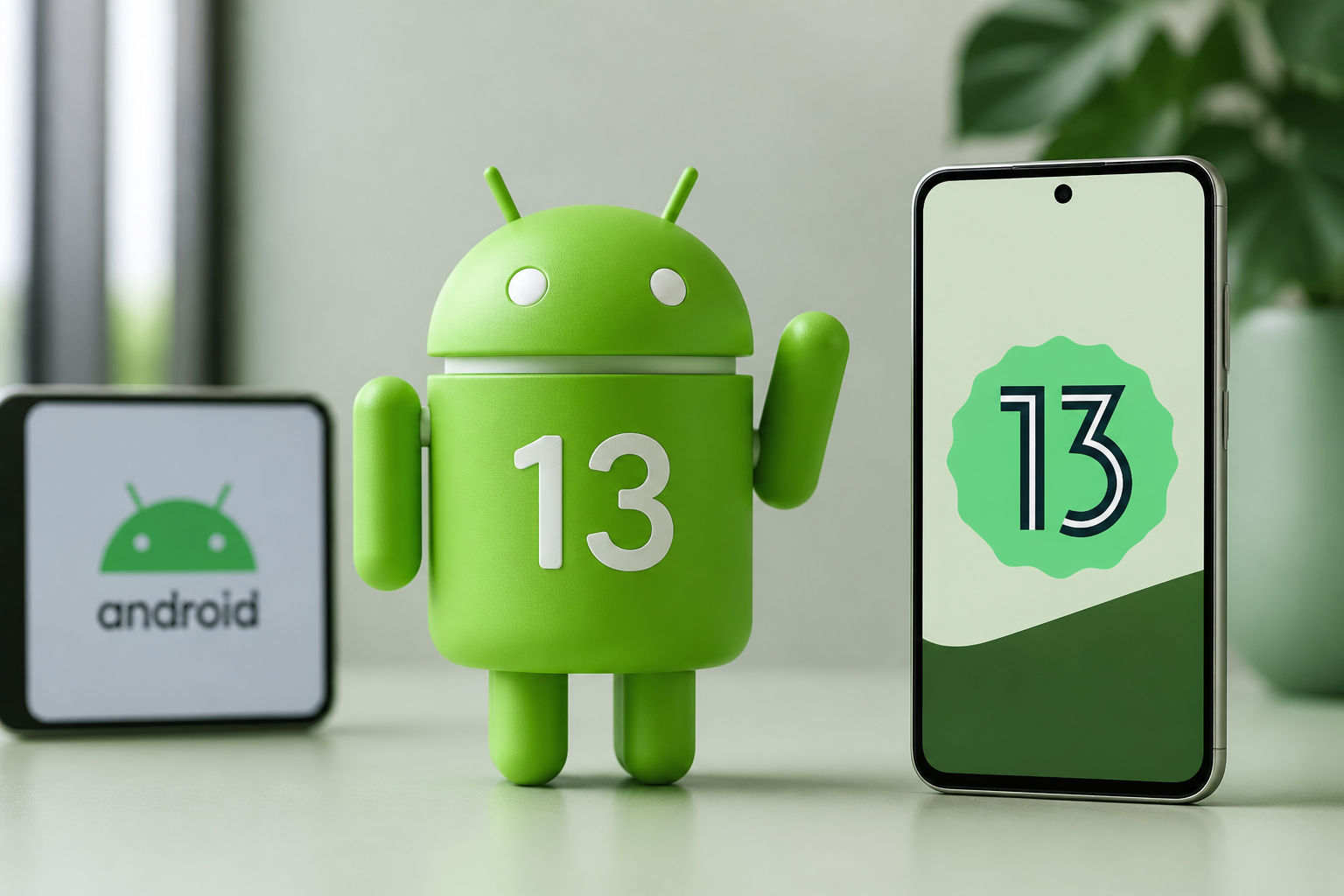 Imagem destacada sobre Android 13