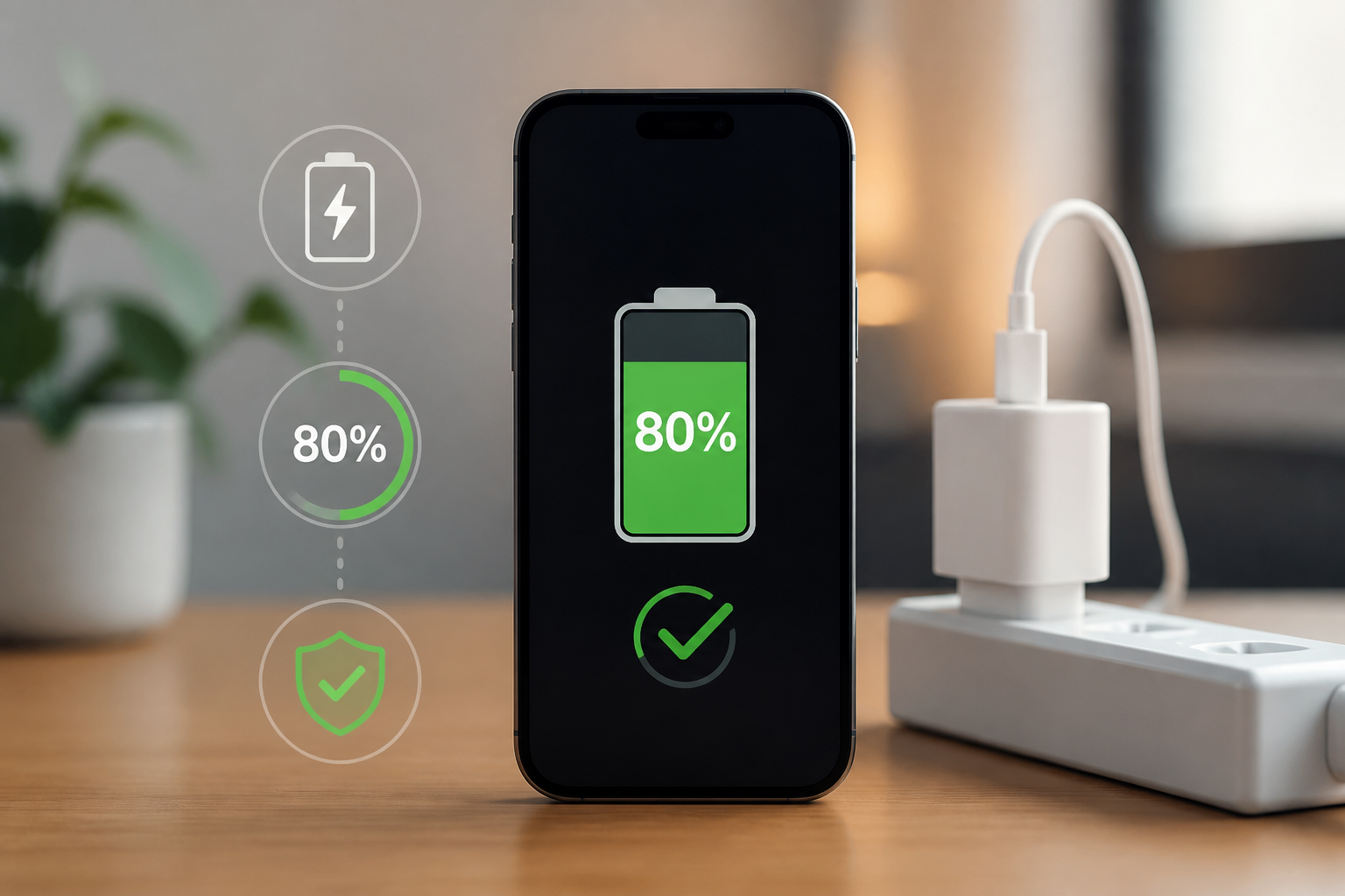 Detalhes sobre Carregar a bateria do celular até 80% realmente aumenta a vida útil? Entenda a
