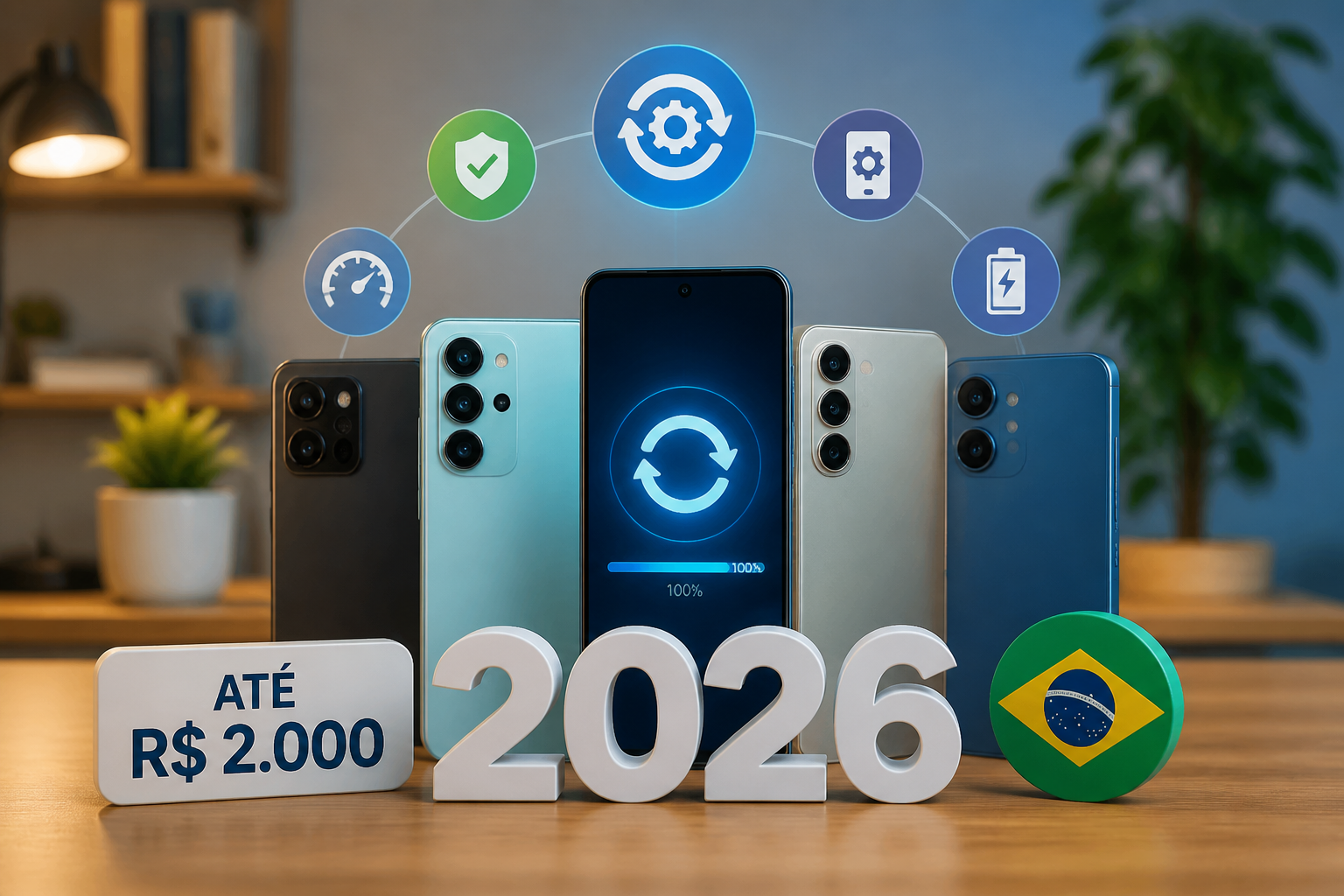 Detalhes sobre 2026: Os Melhores Celulares Até R$ 2.000 Comprar no Brasil