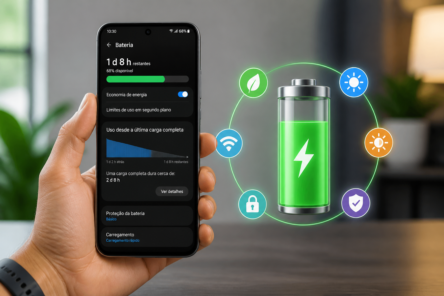 Detalhes sobre Como aumentar a vida útil da bateria do seu smartphone: prático 2026
