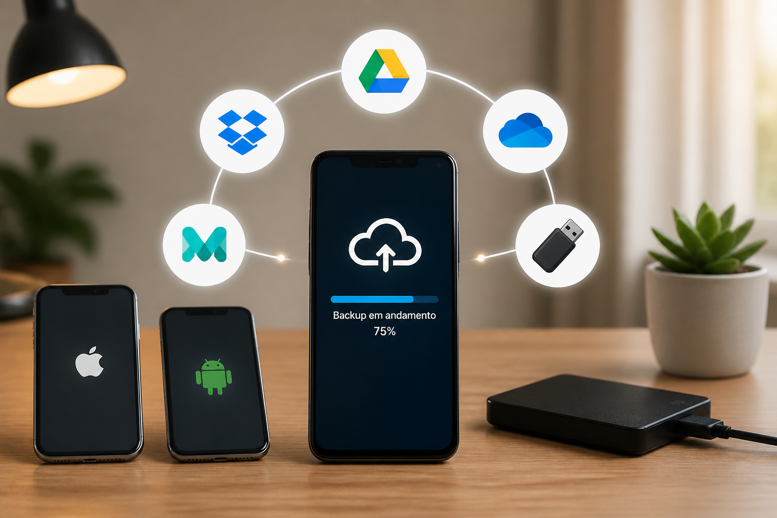 Detalhes sobre Como fazer backup do celular sem pagar: principais alternativas ao iCloud e
