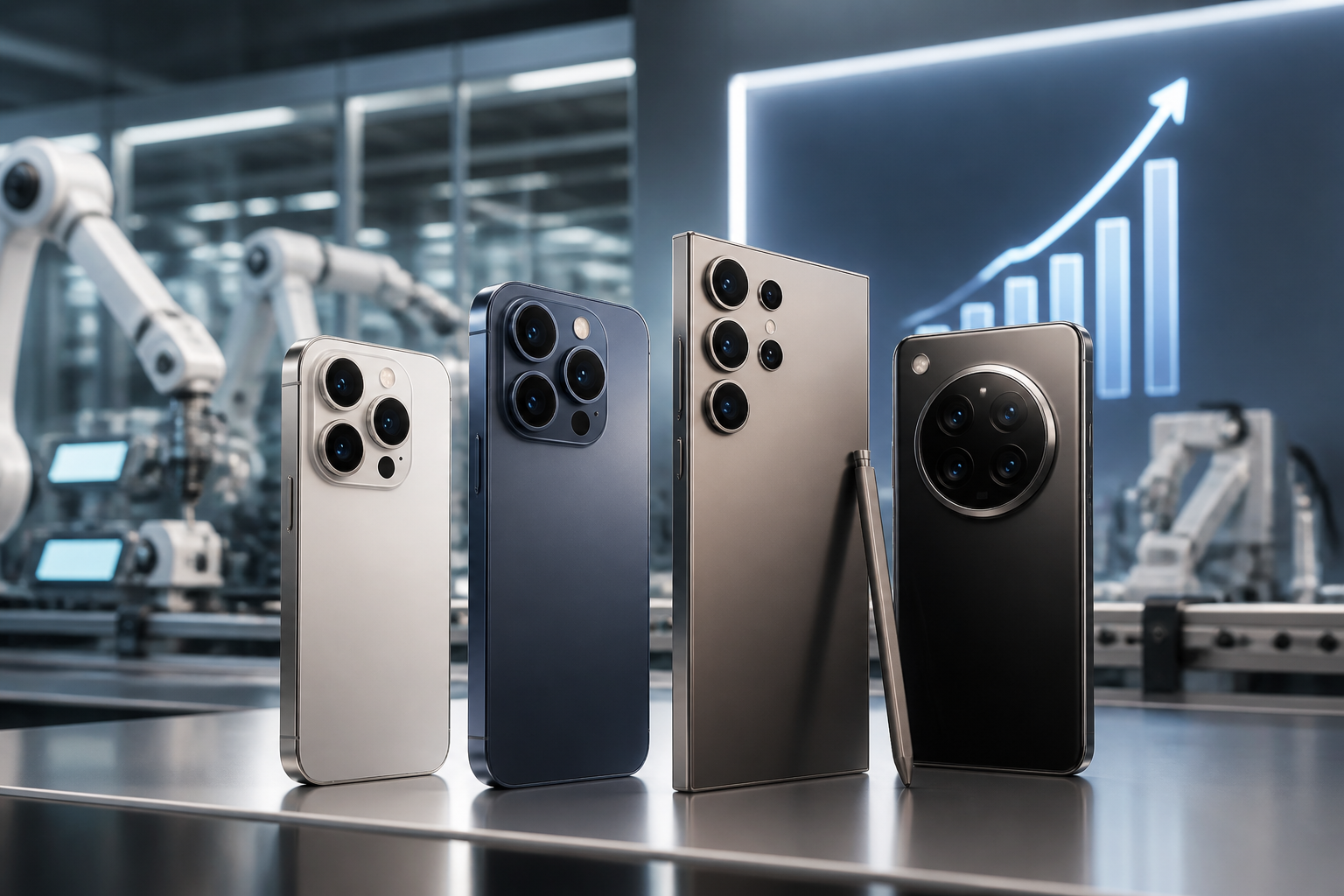 Imagem destacada sobre Fabricantes de Smartphones Devem Priorizar Produção de Aparelhos Premium em 2026