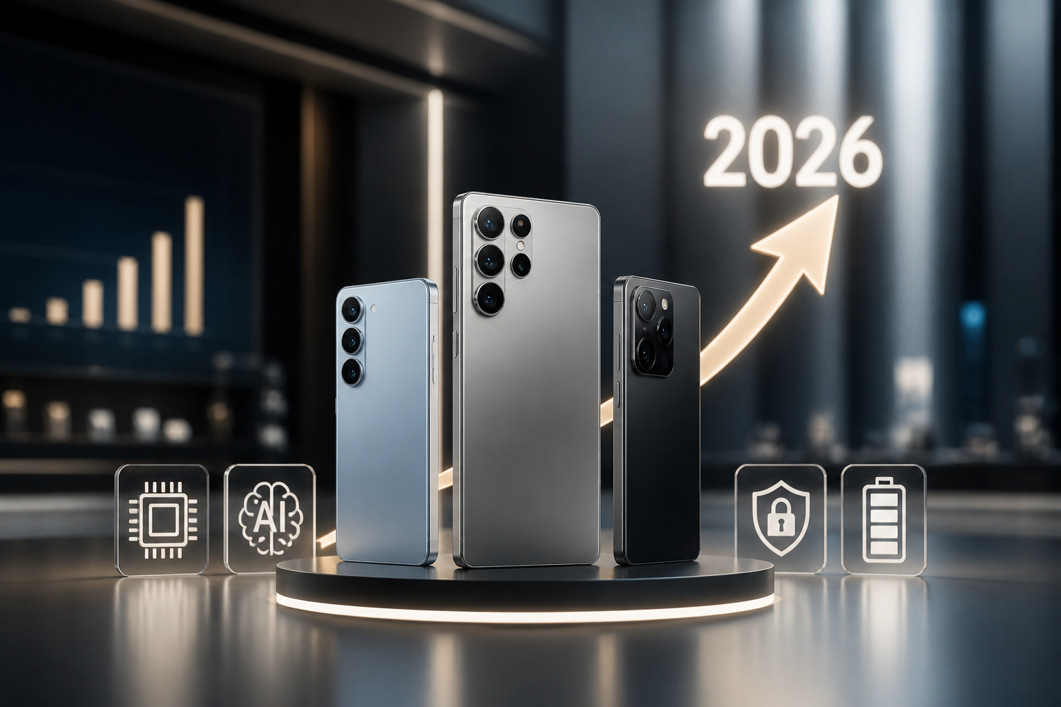 Fabricantes de Smartphones Devem Priorizar Produção de Aparelhos Premium em 2026 aplicado a smartphones