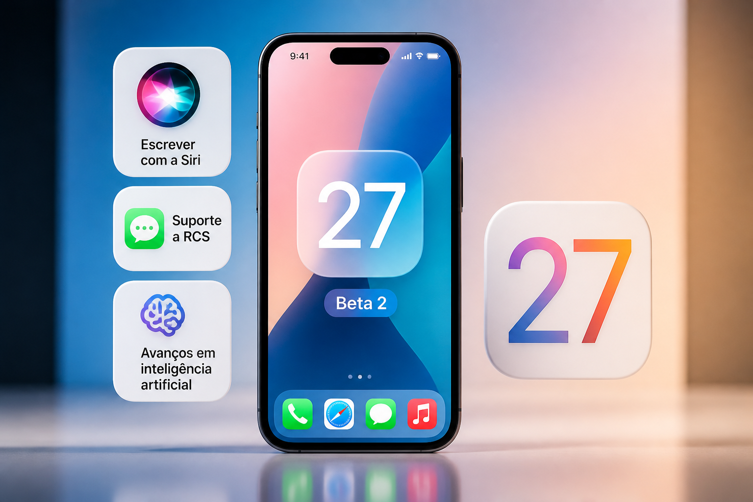 Detalhes sobre iOS 27