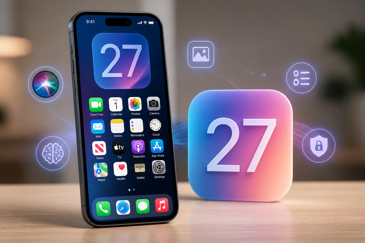 Detalhes sobre iOS 27
