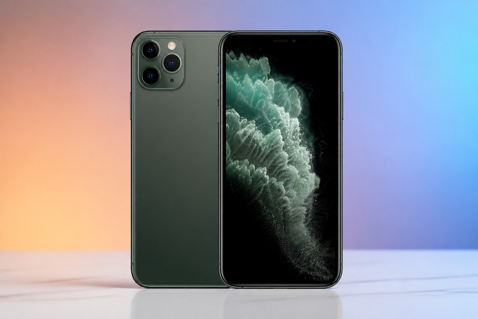 Tela do iPhone 11 Pro Max em uso real