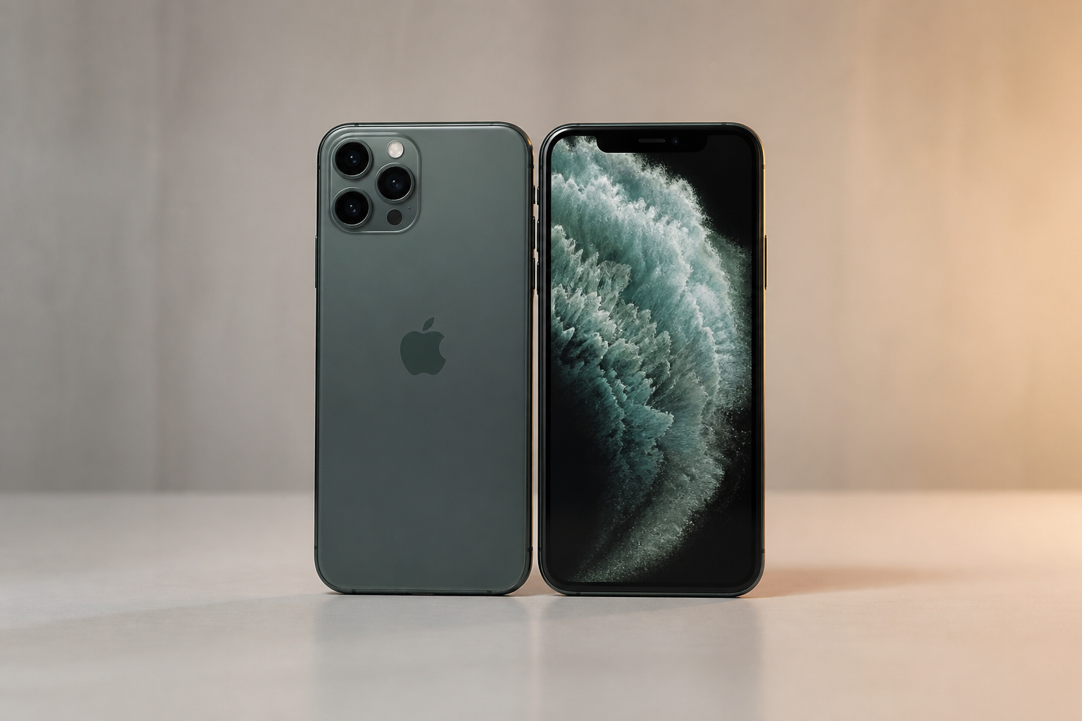 Tela do iPhone 11 Pro em uso real