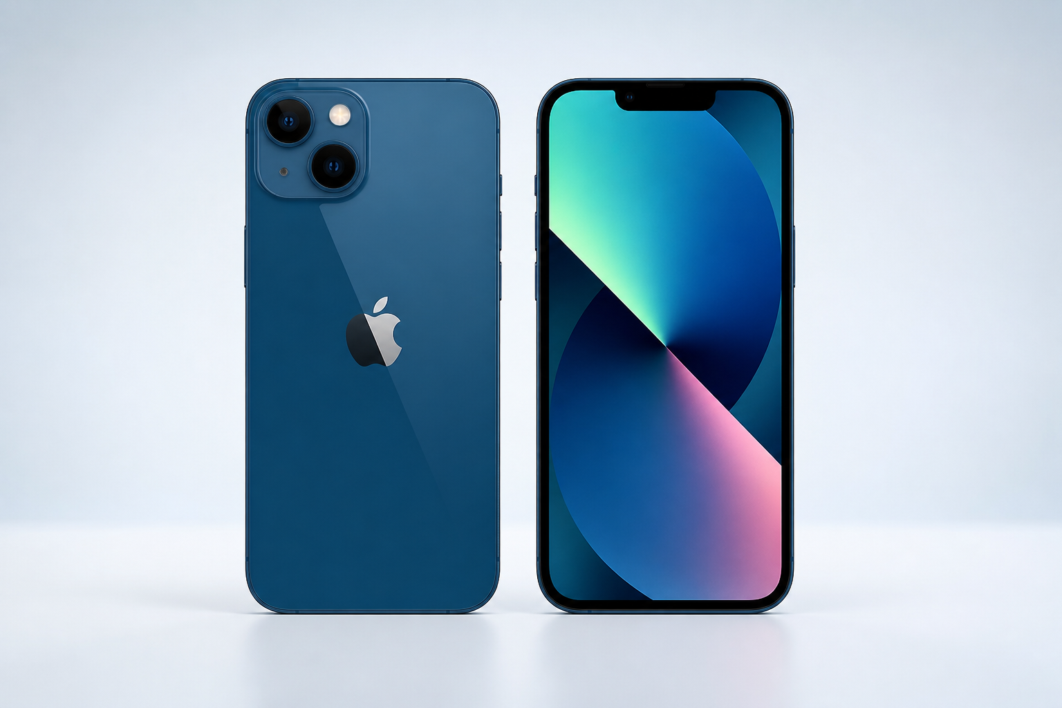 iPhone 13 ainda vale a pena em 2026? Análise técnica completa iPhone 13 em vista frontal e traseira