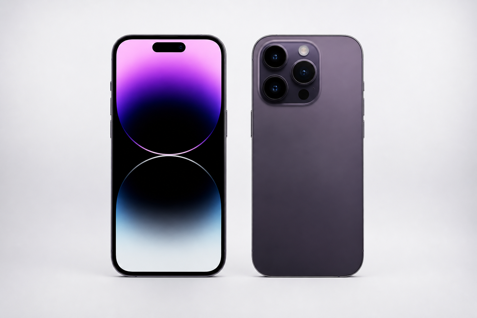 iPhone 14 Pro Vale a Pena em 2026? Análise Completa e Atualizada iPhone 14 Pro em vista frontal e traseira