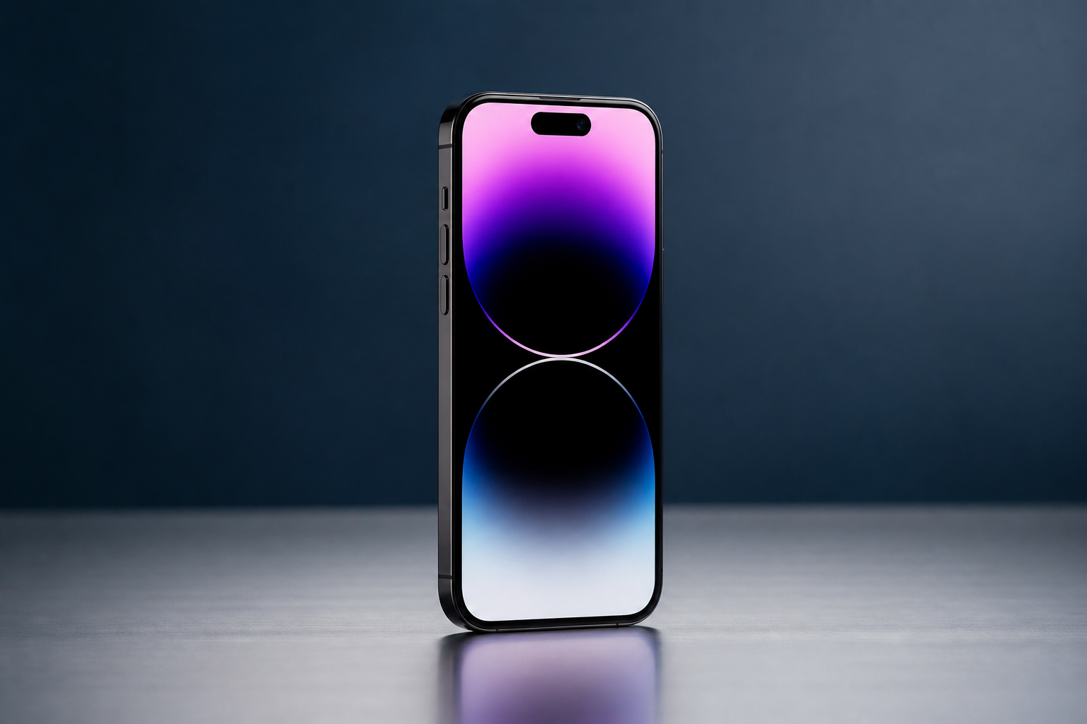 Tela do iPhone 14 Pro em uso real
