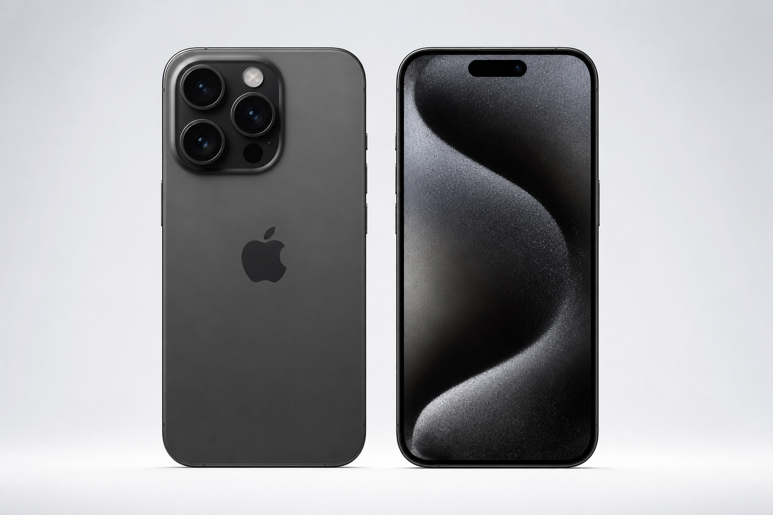 iPhone 15 Pro ainda vale a pena em 2026? Análise detalhada do smartphone da Apple iPhone 15 Pro em vista frontal e traseira