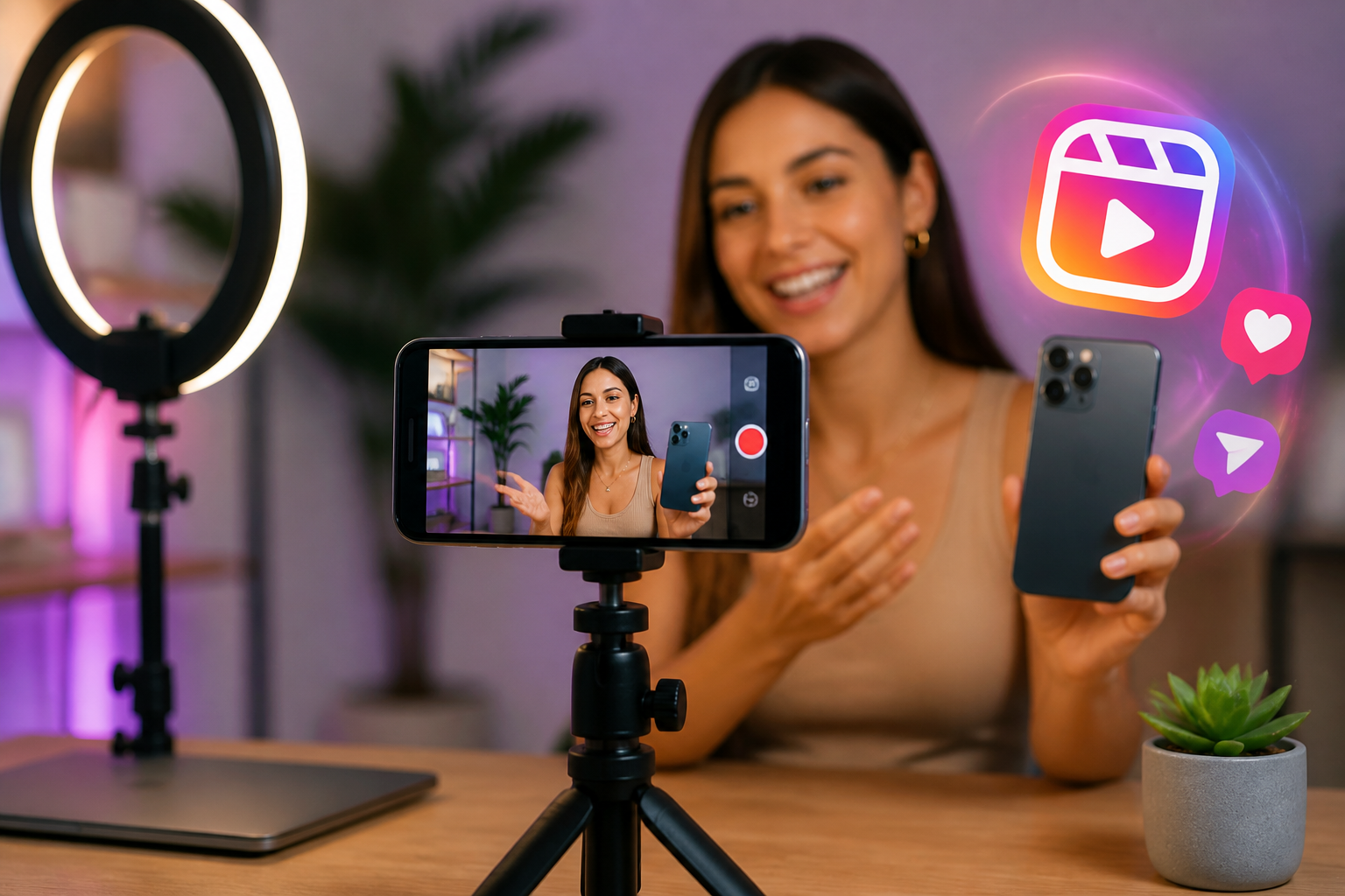 Imagem destacada sobre Melhor celular fazer Reels em 2026: completo criadores de conteúdo