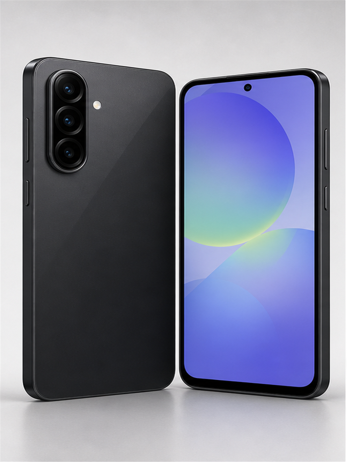 Samsung Galaxy A36 5G sem logo em vista frontal e traseira para artigo de celular ate R$ 1.800
