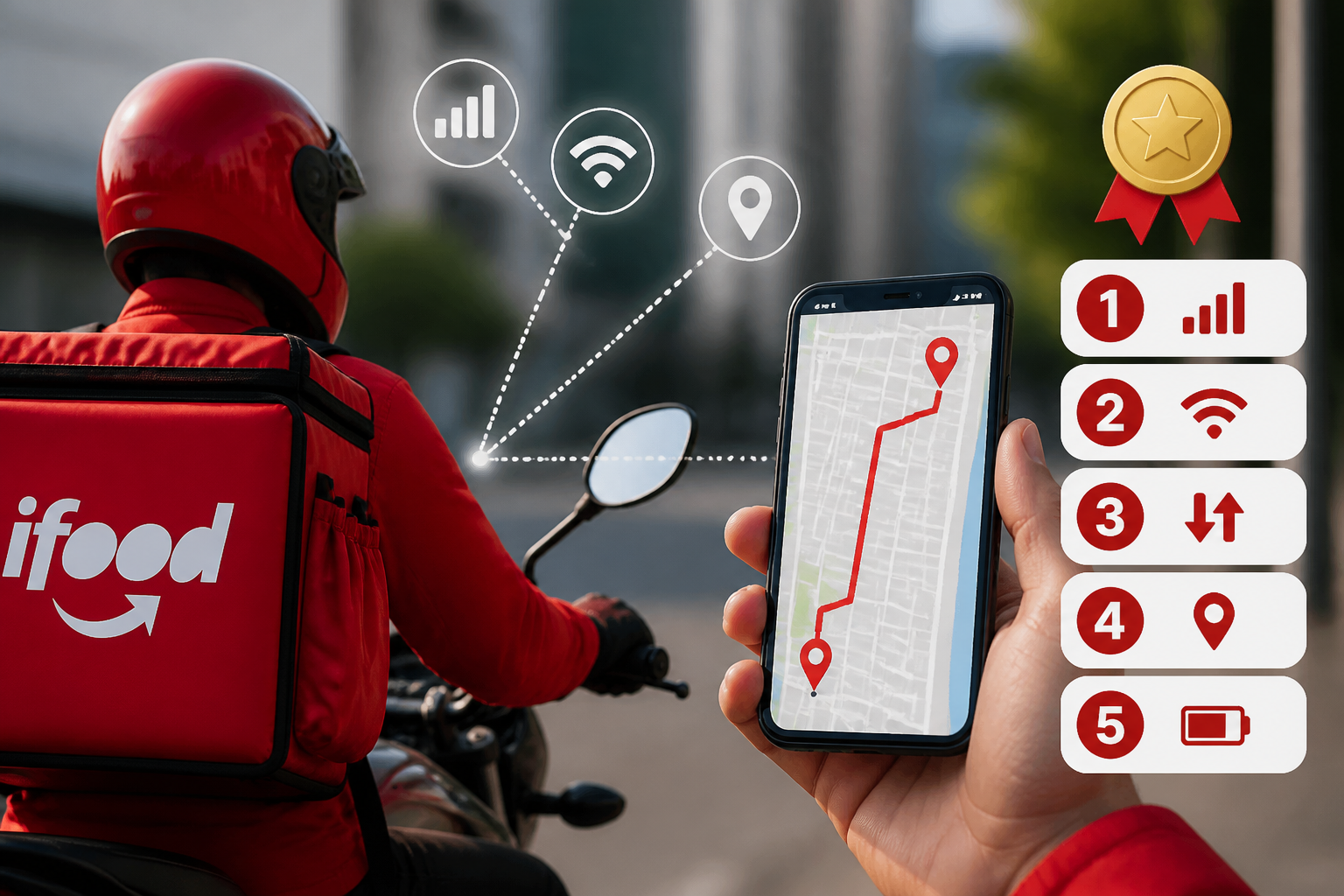 Qual o melhor plano de celular fazer entregas no iFood? TOP 5 motoboys e aplicado a smartphones