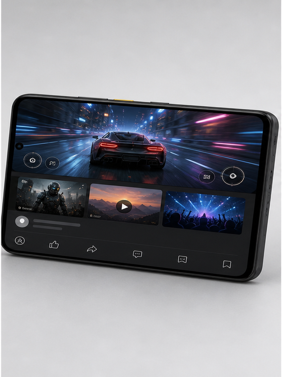 POCO X7 com tela AMOLED 120 Hz rodando jogo em guia de celular ate R$ 1.800