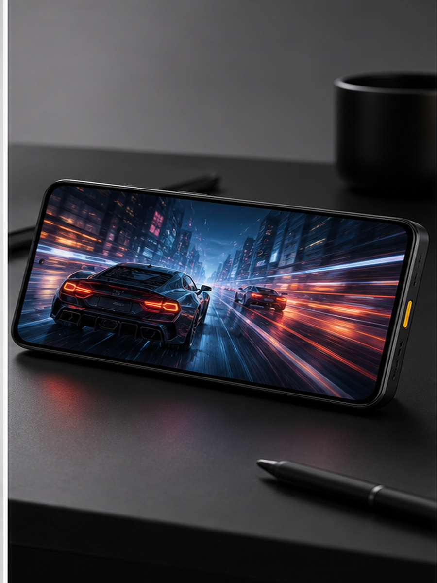 POCO X7 Pro com tela AMOLED 120 Hz rodando jogo em guia de celular ate R$ 2.000