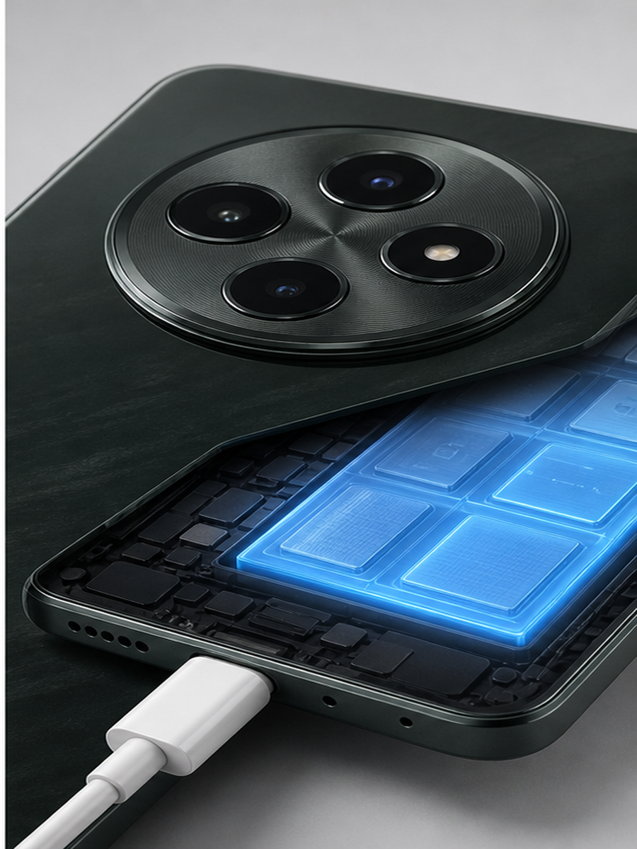 Modulo de camera e carregamento USB-C do Redmi 14C em guia de compra ate R$ 800