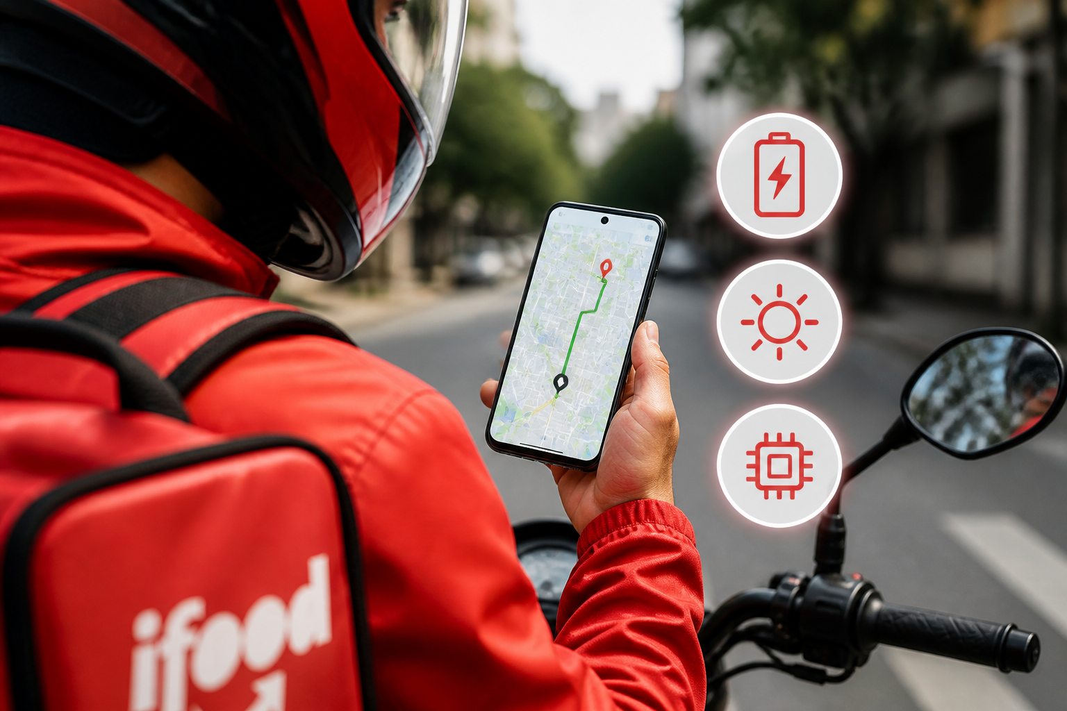 Melhores celulares entregadores do iFood: bateria forte, tela clara e aplicado a smartphones