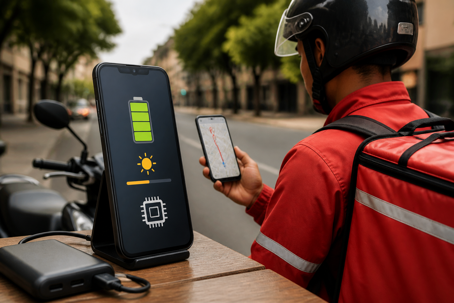 Detalhes sobre Melhores celulares entregadores do iFood: bateria forte, tela clara e