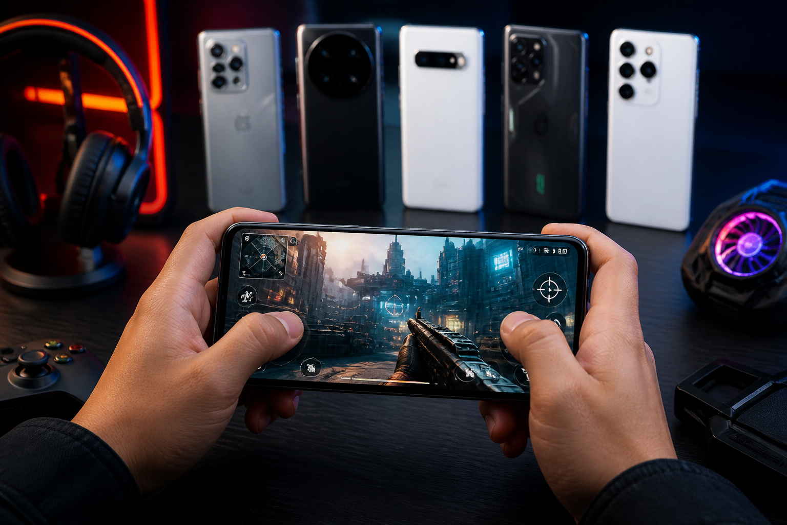 Os Melhores Celulares para Jogos Pesados em 2026: Guia Completo para Gamers Imagem destacada sobre Os Melhores Celulares Jogos Pesados em 2026: Completo Gamers