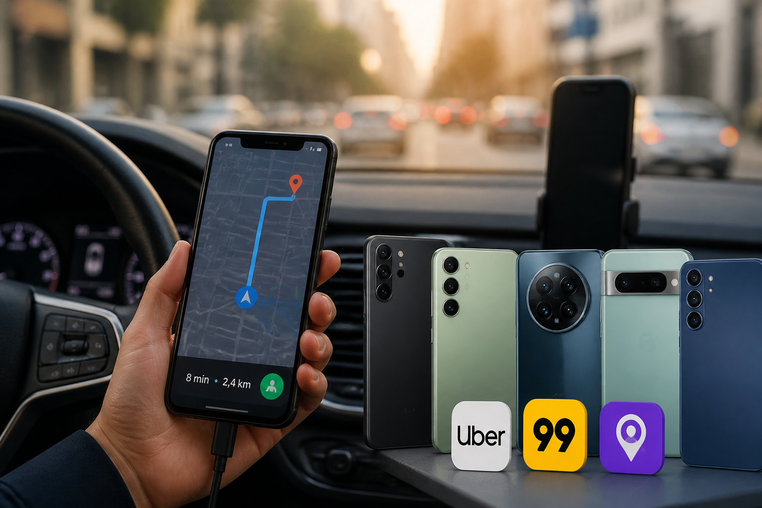 Melhores Celulares Motoristas de Aplicativo em 2026: Completo e Atualizado aplicado a smartphones