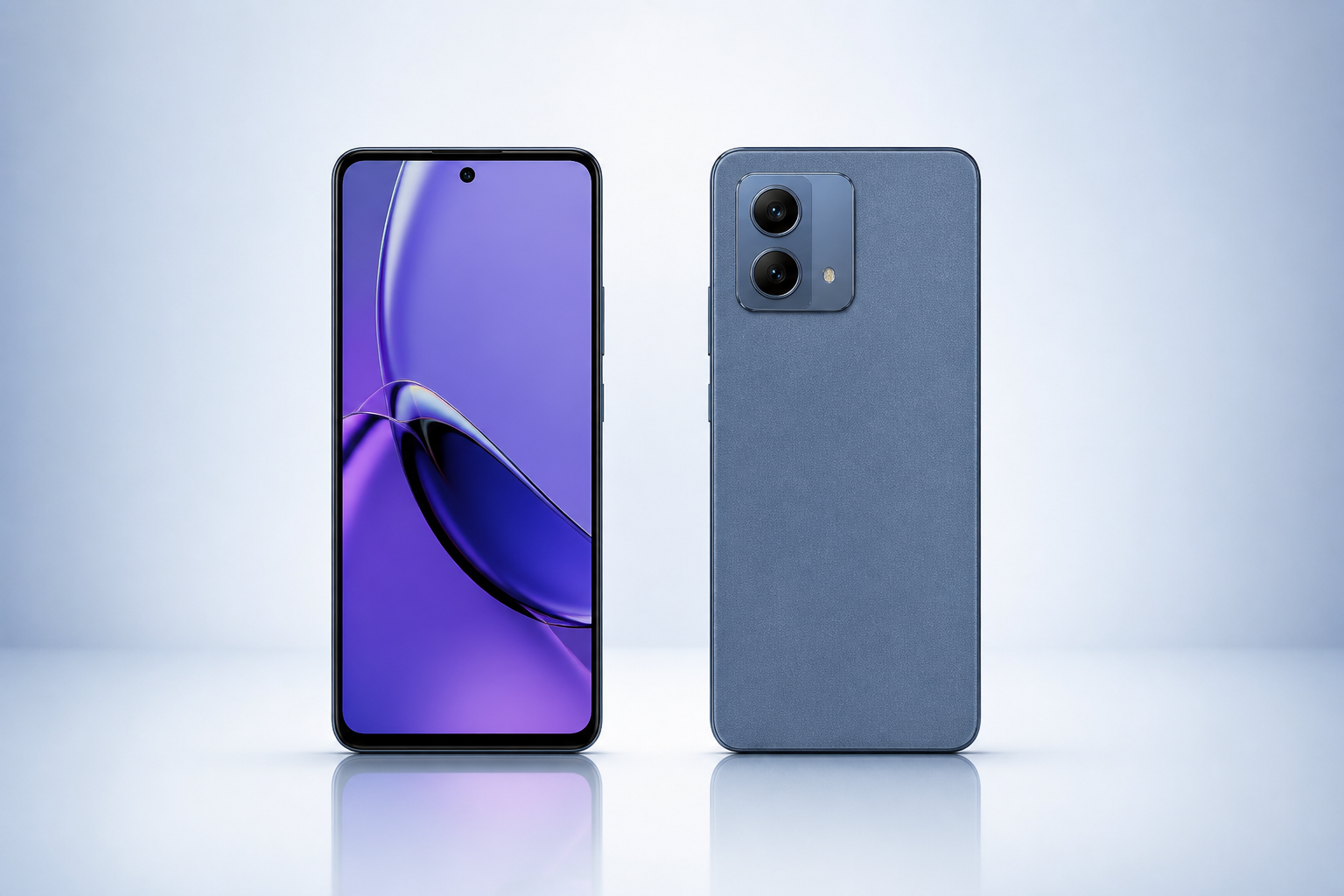Moto G84 em 2026: ainda compensa comprar o intermediário da Motorola? Moto G84 em vista frontal e traseira