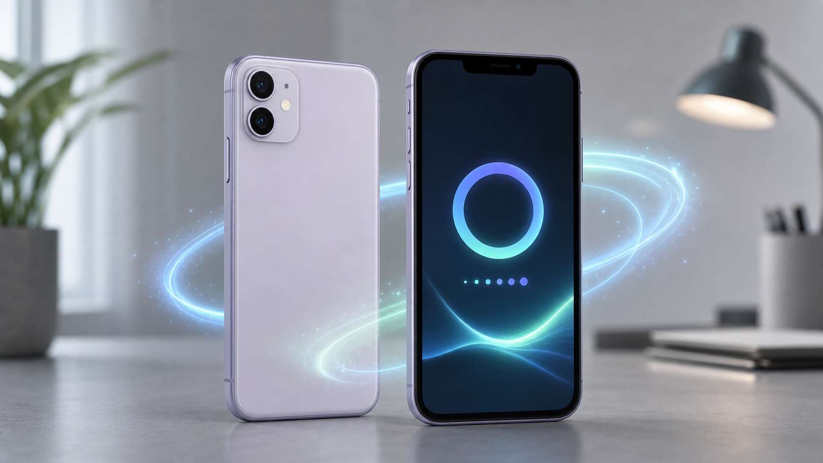Imagem original sem logo sobre iPhone 11 recebendo nova atualizacao do iOS