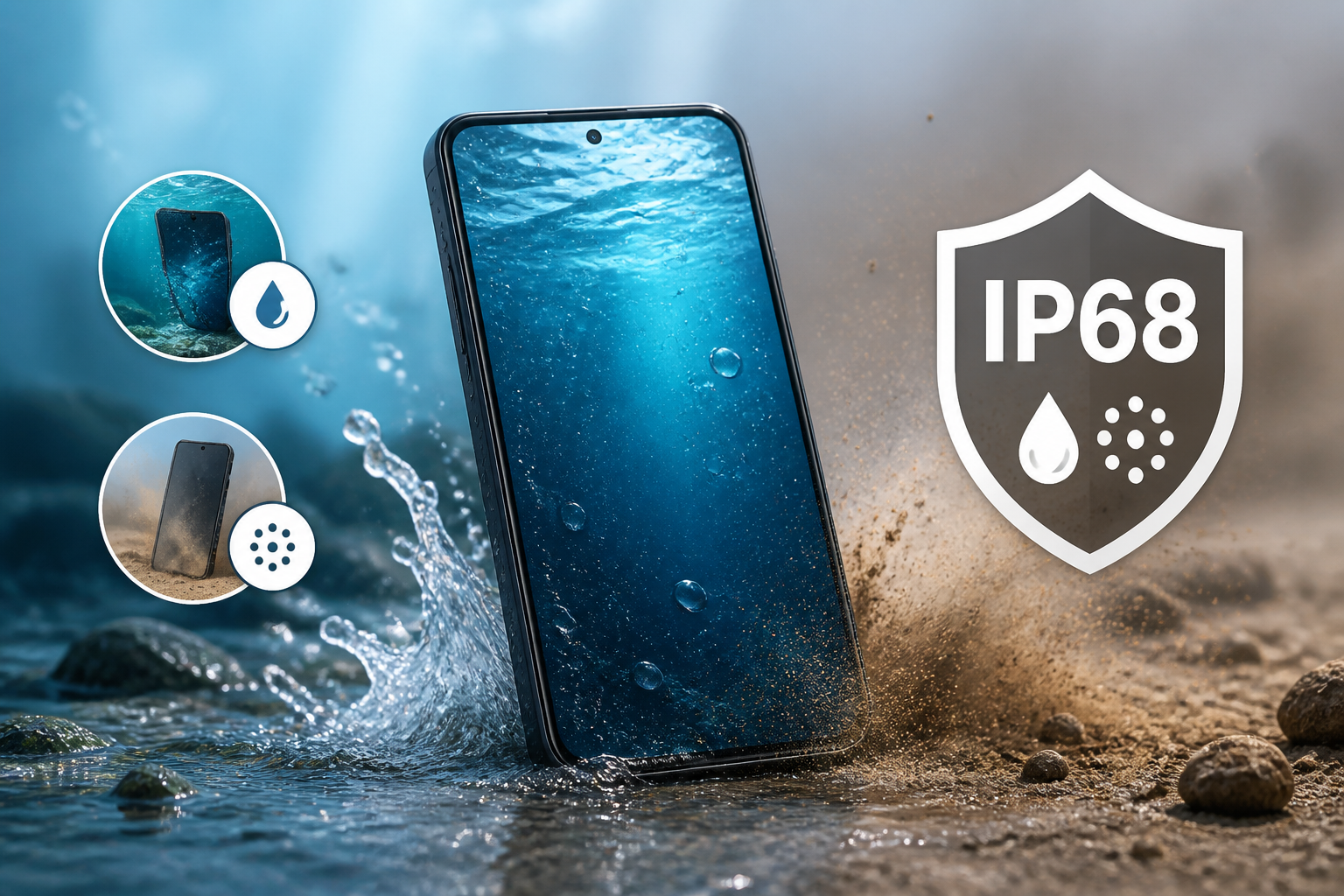 O que é IP68 e por que essa certificação é crucial seu celular aplicado a smartphones