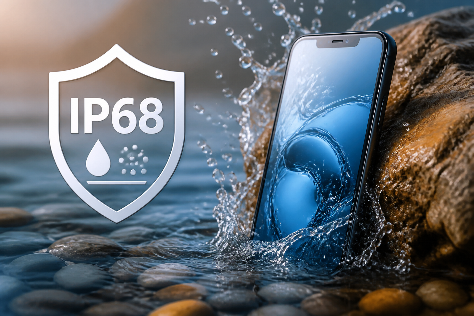 Detalhes sobre O que é IP68 e por que essa certificação é crucial seu celular