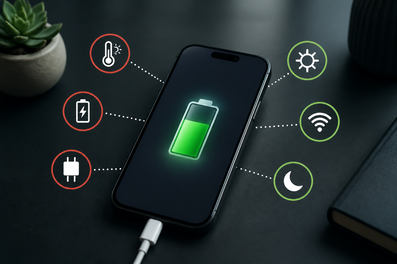 O que faz a bateria viciar? Guia completo para cuidar da autonomia do seu celular Imagem destacada sobre O que faz a bateria viciar? completo cuidar da autonomia do seu celular