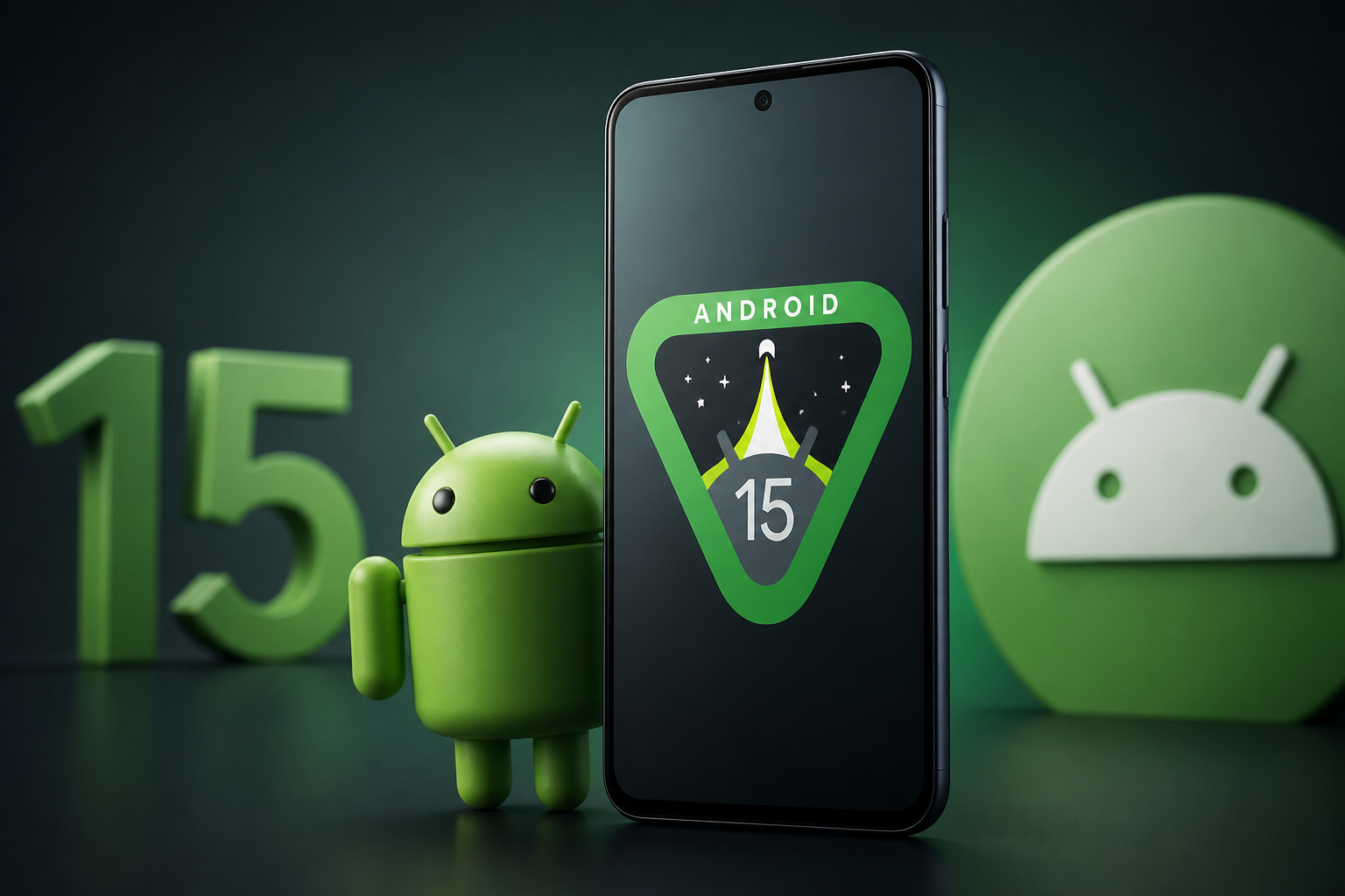 Imagem destacada sobre Android 15