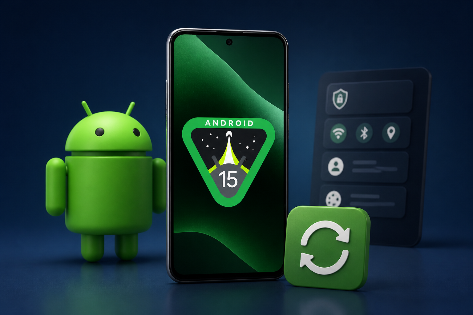 Detalhes sobre Android 15