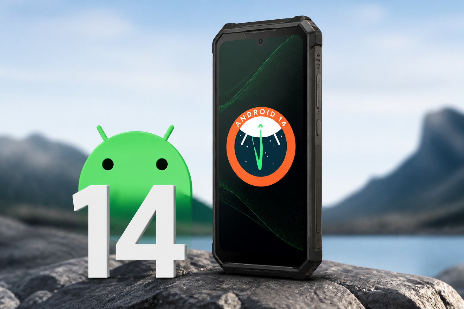Oukitel WP100 Titan: o smartphone com bateria monumental de 33.000 mAh Imagem destacada sobre Android 14