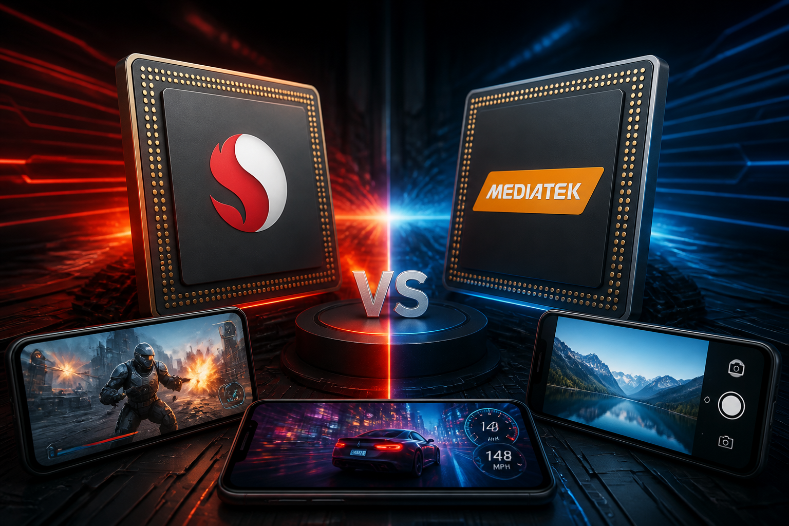 Snapdragon ou MediaTek: Qual chip domina os celulares em 2024? aplicado a smartphones