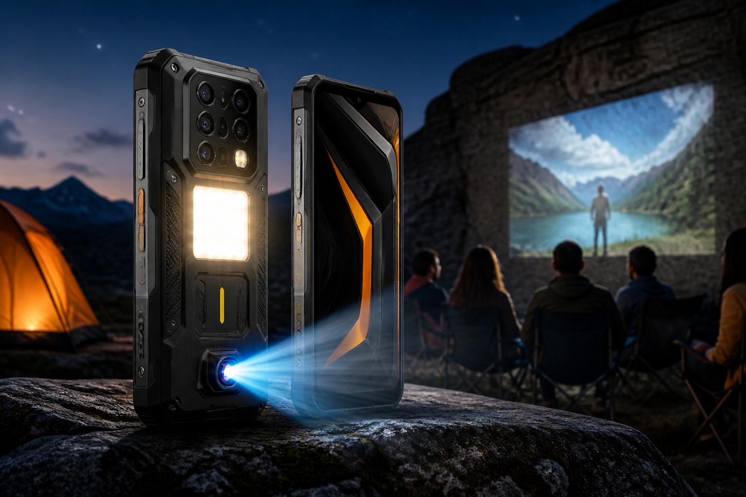 Ulefone Armor 34 Pro: celular rugged com projetor embutido, lanterna potente e aplicado a smartphones
