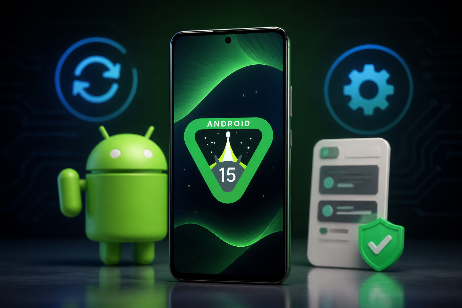 Detalhes sobre Android 15