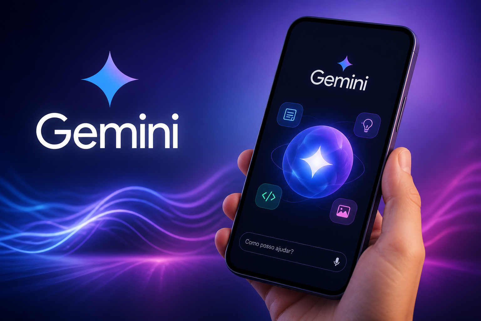 Imagem destacada sobre Gemini